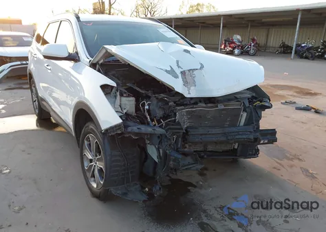 2014 Hyundai Santa Fe Gls from USA, damaged, VIN KM8SM4HF6EU036848